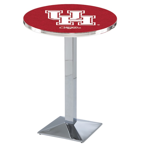 42" Chrome Houston Pub Table